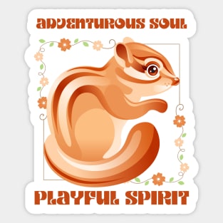 Chipmunk Sticker